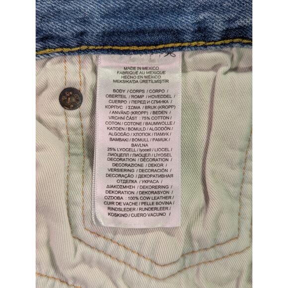 The Varick Slim Straight Button Fly Distressed 32W x 30L by Polo Ralph Lauren - Picture 8 of 16